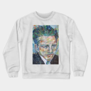 WERNER HEISENBERG oil portrait Crewneck Sweatshirt